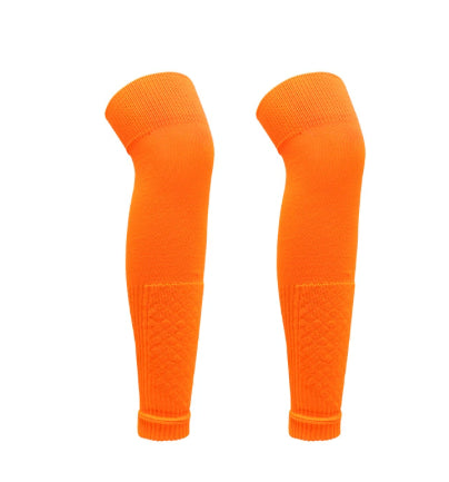 Over-the-knee Soccer Socks With Leg Guards For Fall And Winter