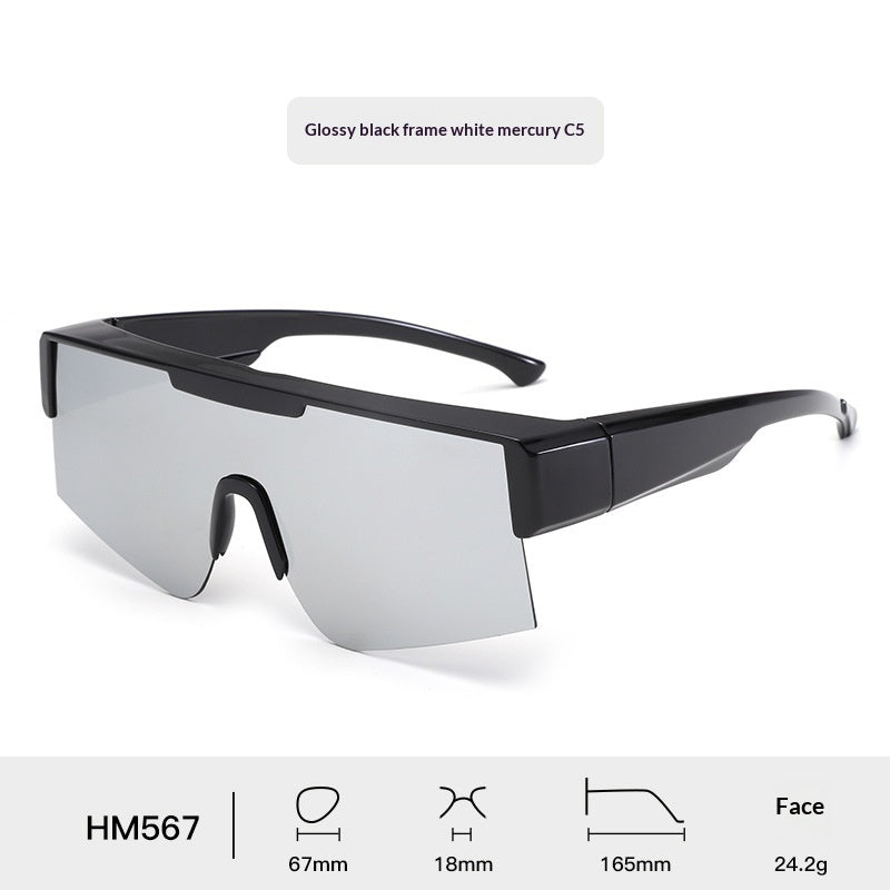 Colorful Cycling Sunglasses With A Case