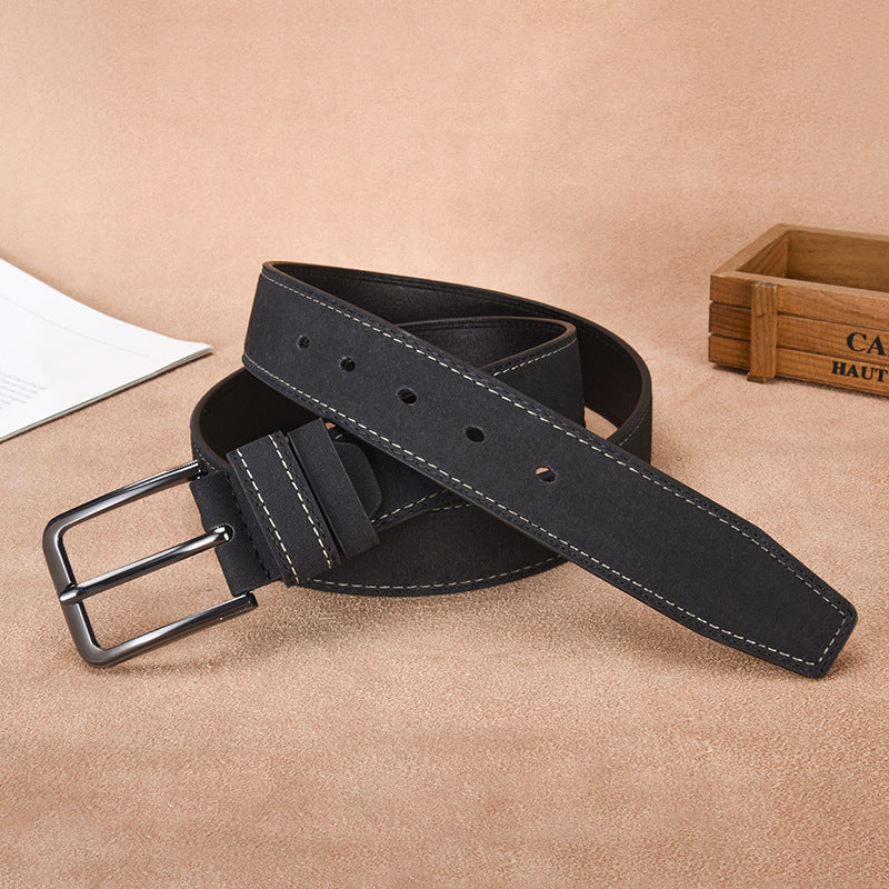 Versatile Alloy Pin-buckle Belt For Business