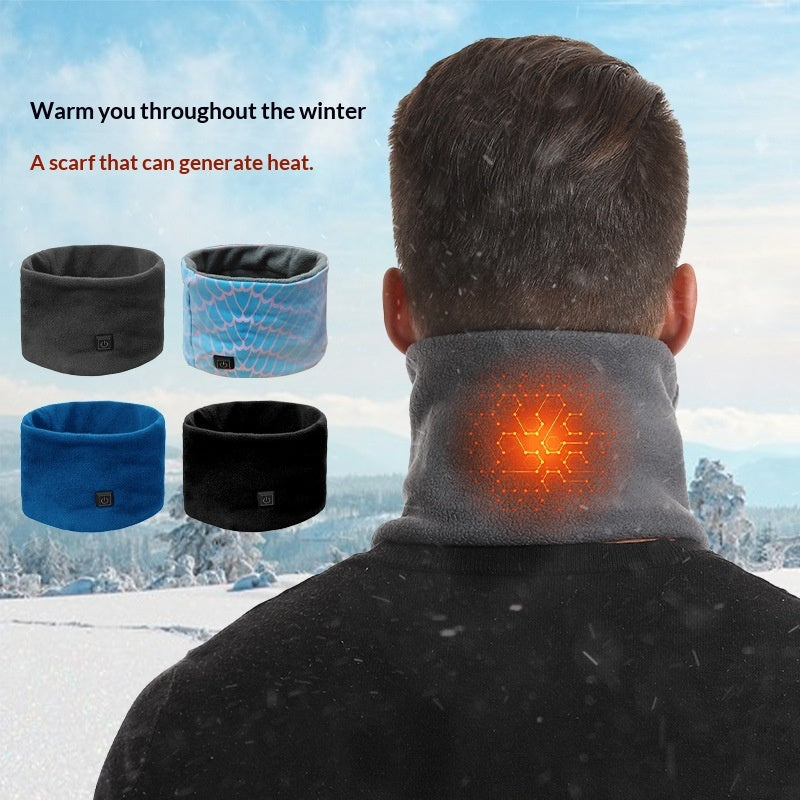 Three Speed Fleece USB Powered Heated Neck Gaiter