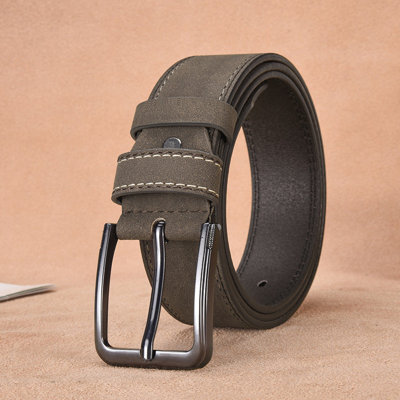 Versatile Alloy Pin-buckle Belt For Business