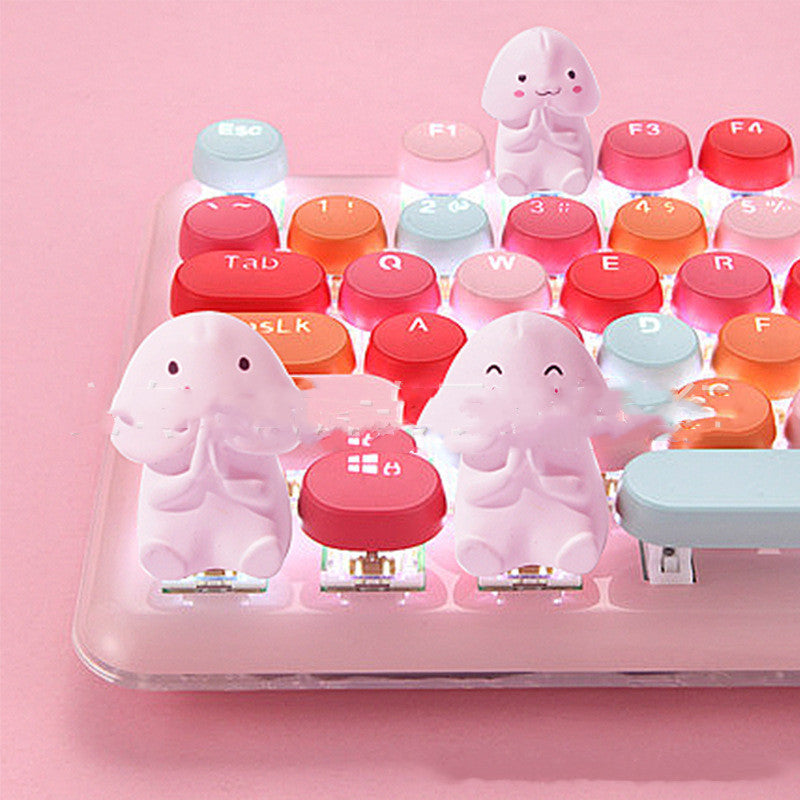Personalized Small Dingding Mechanical Keyboard Keycap