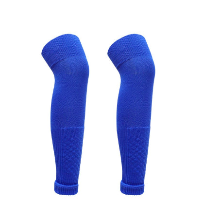 Over-the-knee Soccer Socks With Leg Guards For Fall And Winter