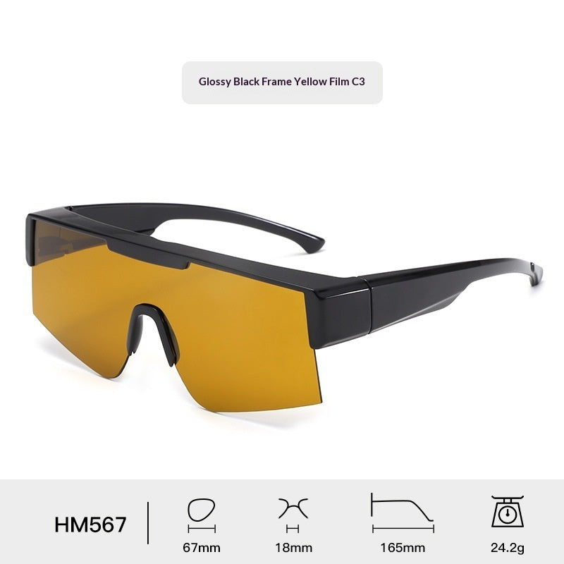 Colorful Cycling Sunglasses With A Case