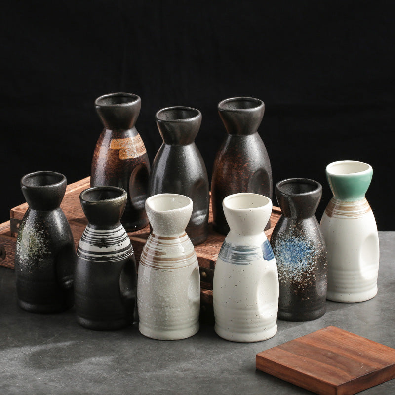Creative Japanese Household Ceramic Baijiu Pot