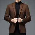Mens Casual Wool Suit For Fall And Winter