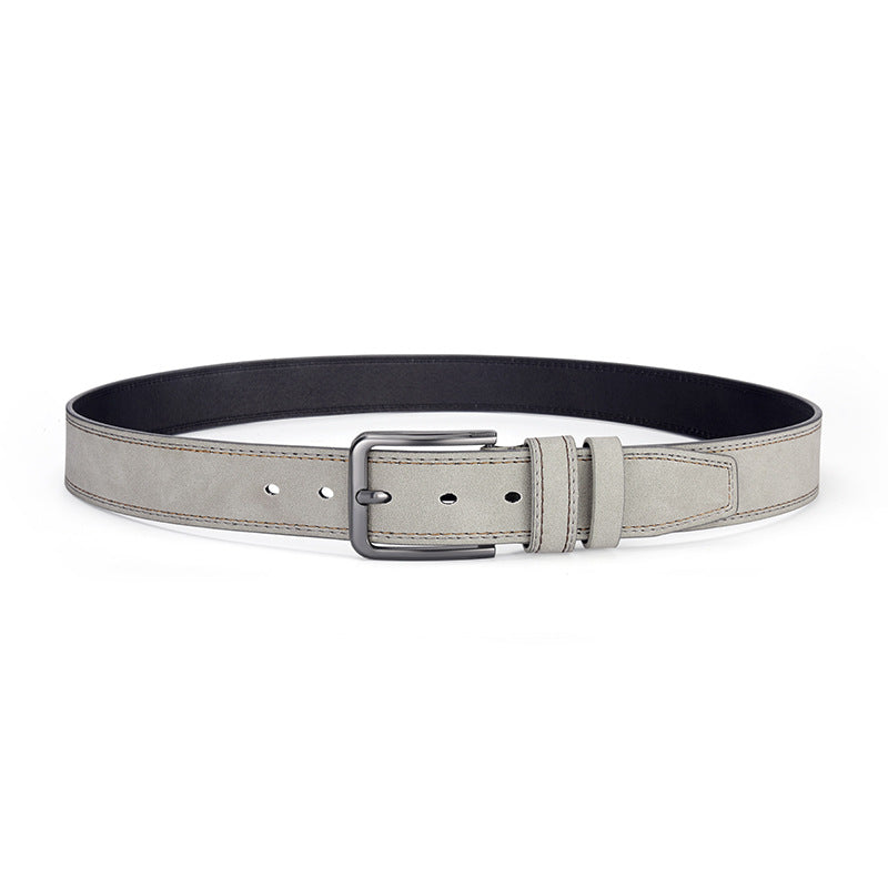Versatile Alloy Pin-buckle Belt For Business