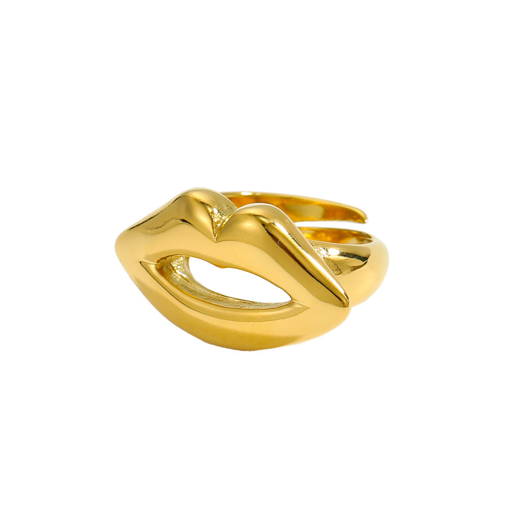 Trendy  Fashionable  And Unique Gold Ring