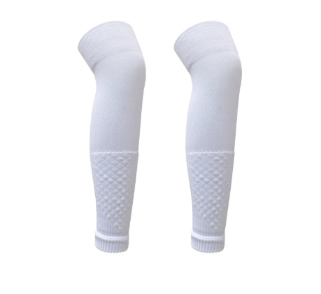 Over-the-knee Soccer Socks With Leg Guards For Fall And Winter