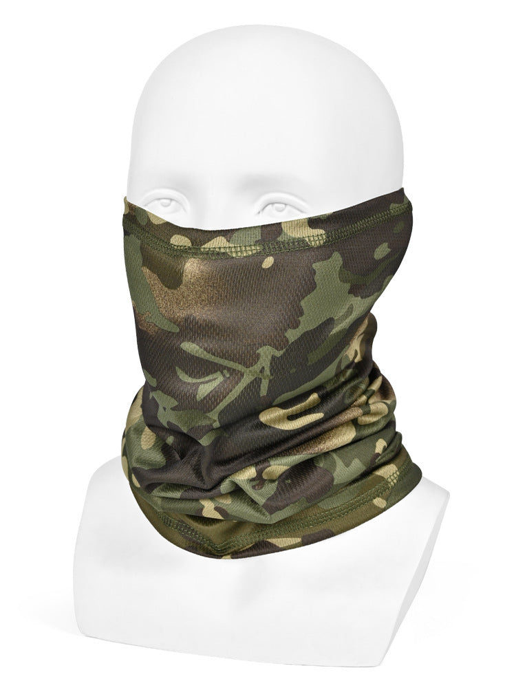 All In One Breathable Neck Gaiter With Sun Protection Perfect For Outdoor Use