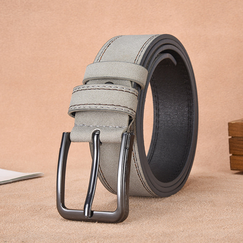 Versatile Alloy Pin-buckle Belt For Business