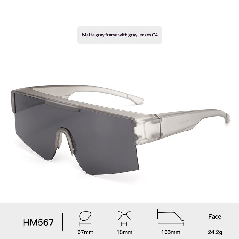 Colorful Cycling Sunglasses With A Case