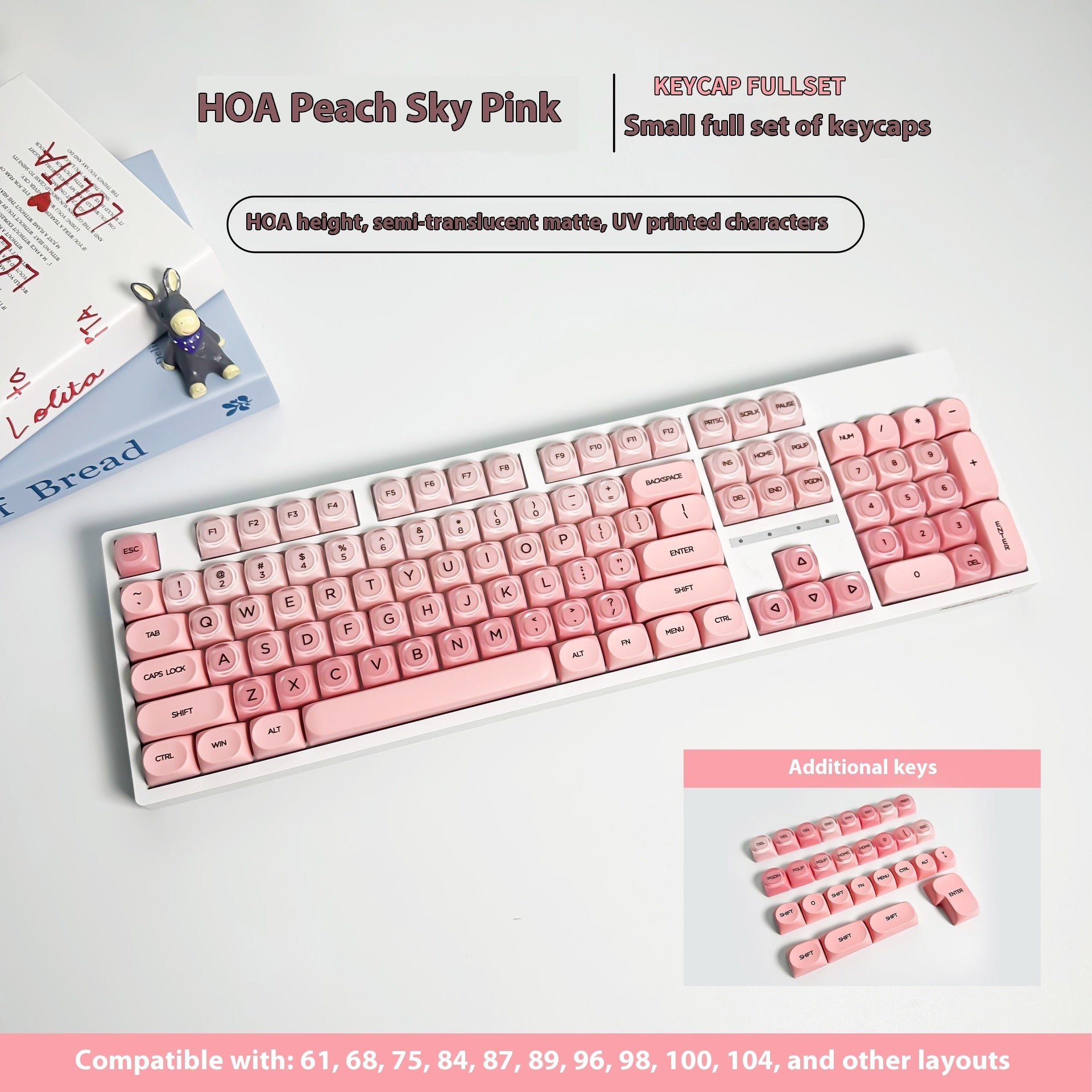 Liquid Foundation Small Full Set Boxed Fit Mechanical Keyboard Keycaps