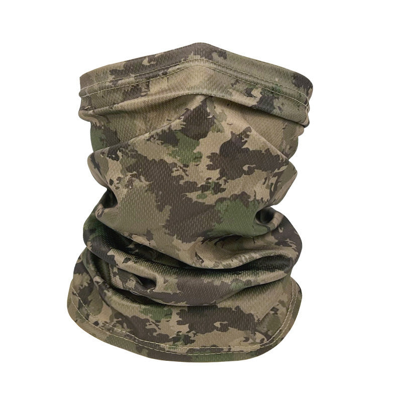 All In One Breathable Neck Gaiter With Sun Protection Perfect For Outdoor Use