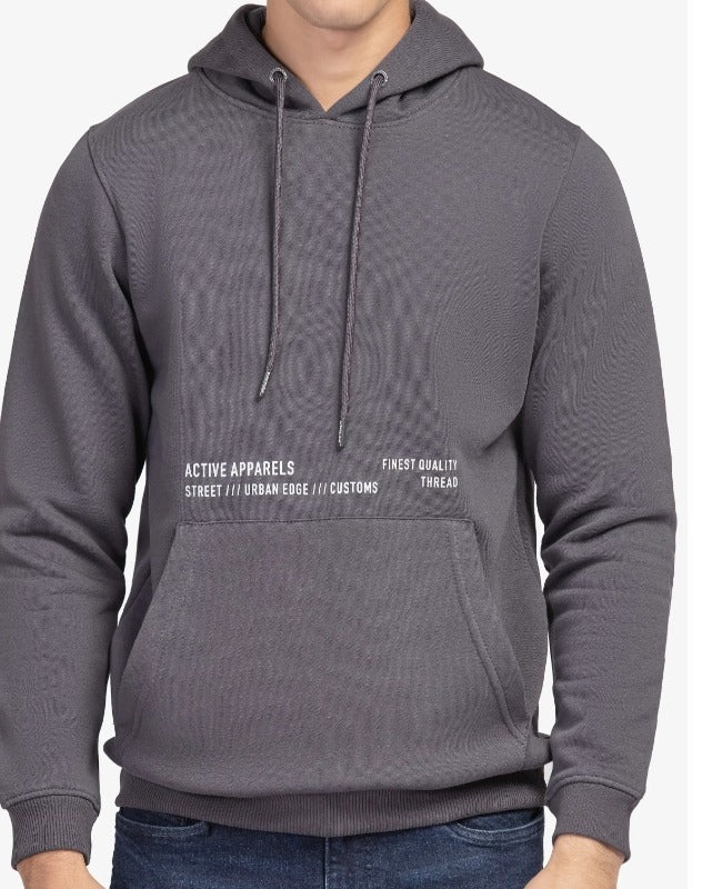 Men's Charcoal Hoodie