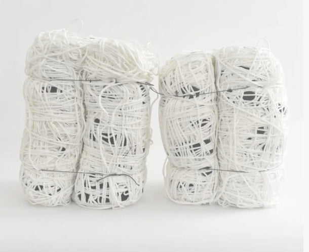 Jazee White Football Nets Pair – Portable 24×8 Feet in Karachi