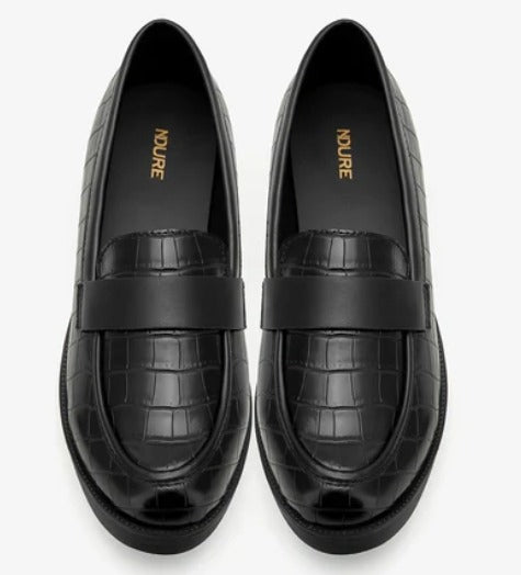 Women’s Embossed Penny Loafers