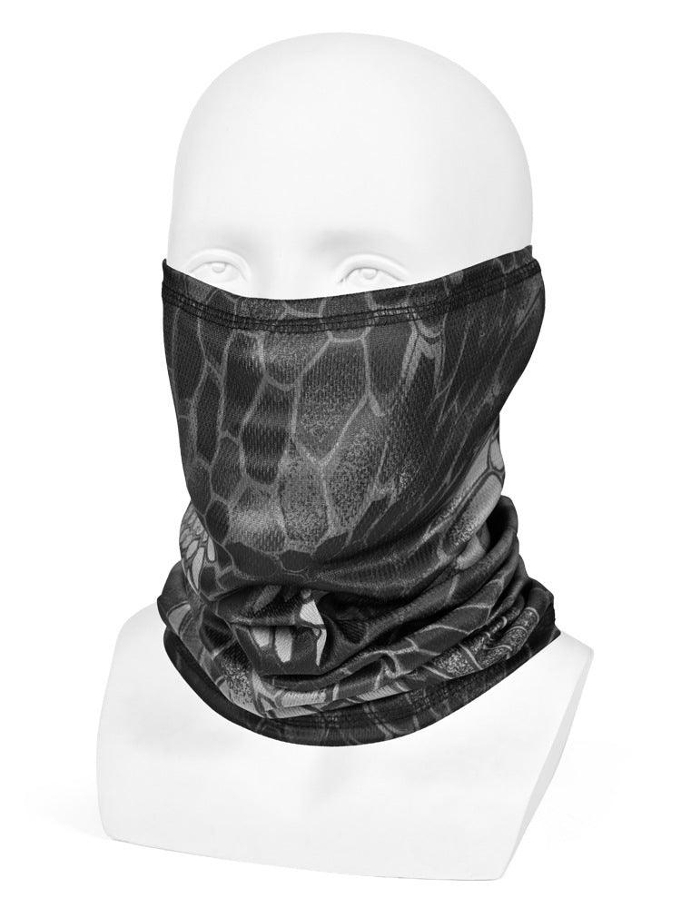 All In One Breathable Neck Gaiter With Sun Protection Perfect For Outdoor Use