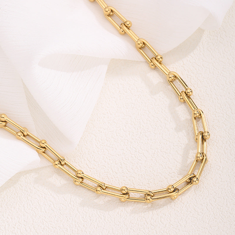 Light-luxury 18K Gold Jewelry Set That Wont Fade