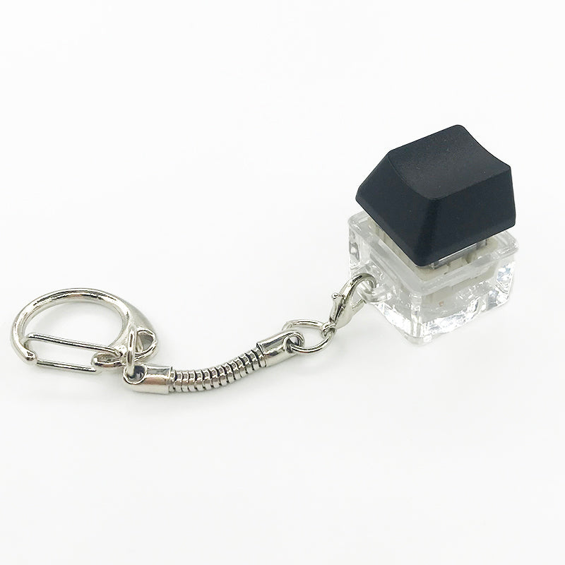 Small Square Sugar Colored Keycaps Mechanical Keyboard Keychain Charm