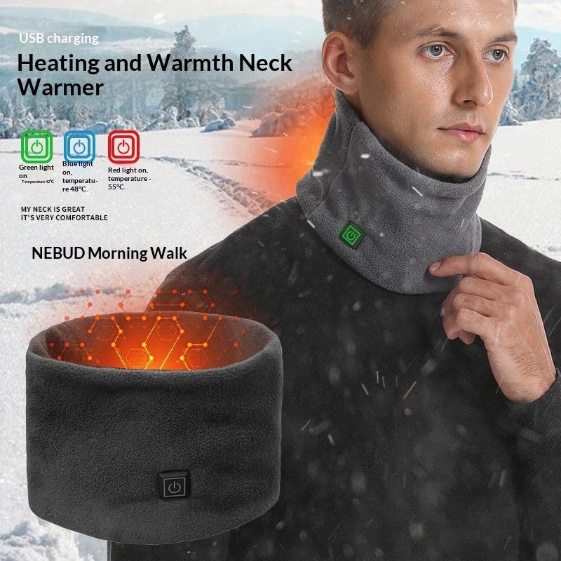 Three Speed Fleece USB Powered Heated Neck Gaiter
