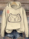 Womens 3D Digital Print Hoodie From Europe And The US