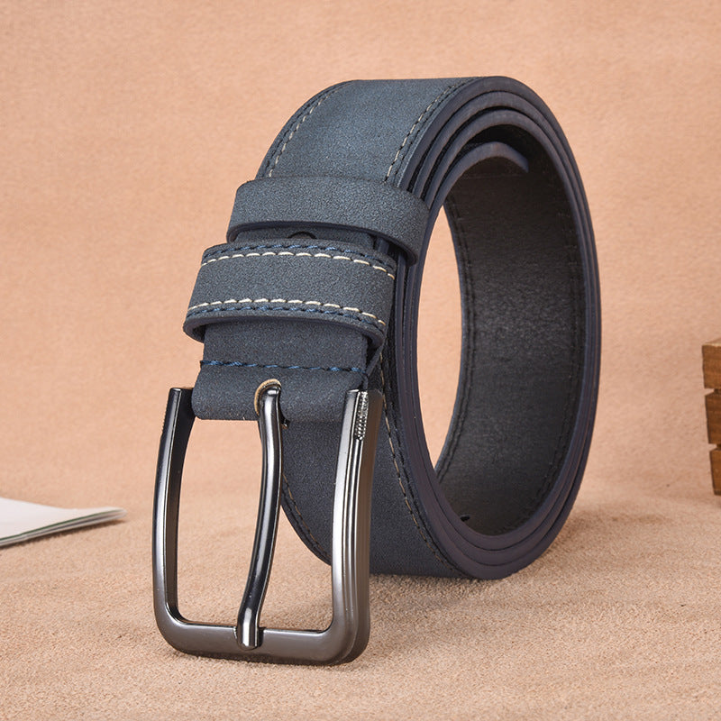 Versatile Alloy Pin-buckle Belt For Business