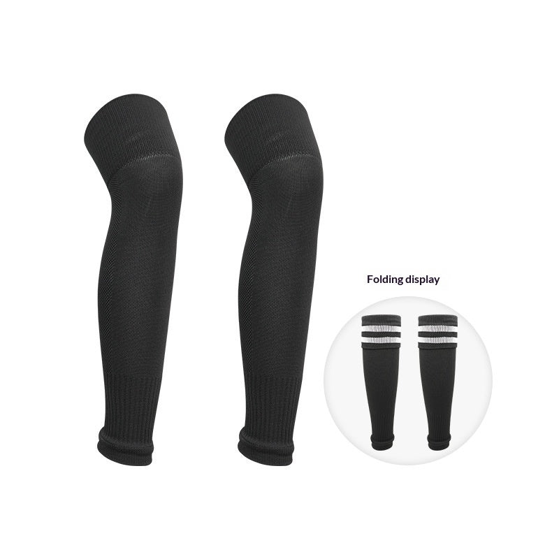 Over-the-knee Soccer Socks With Leg Guards For Fall And Winter