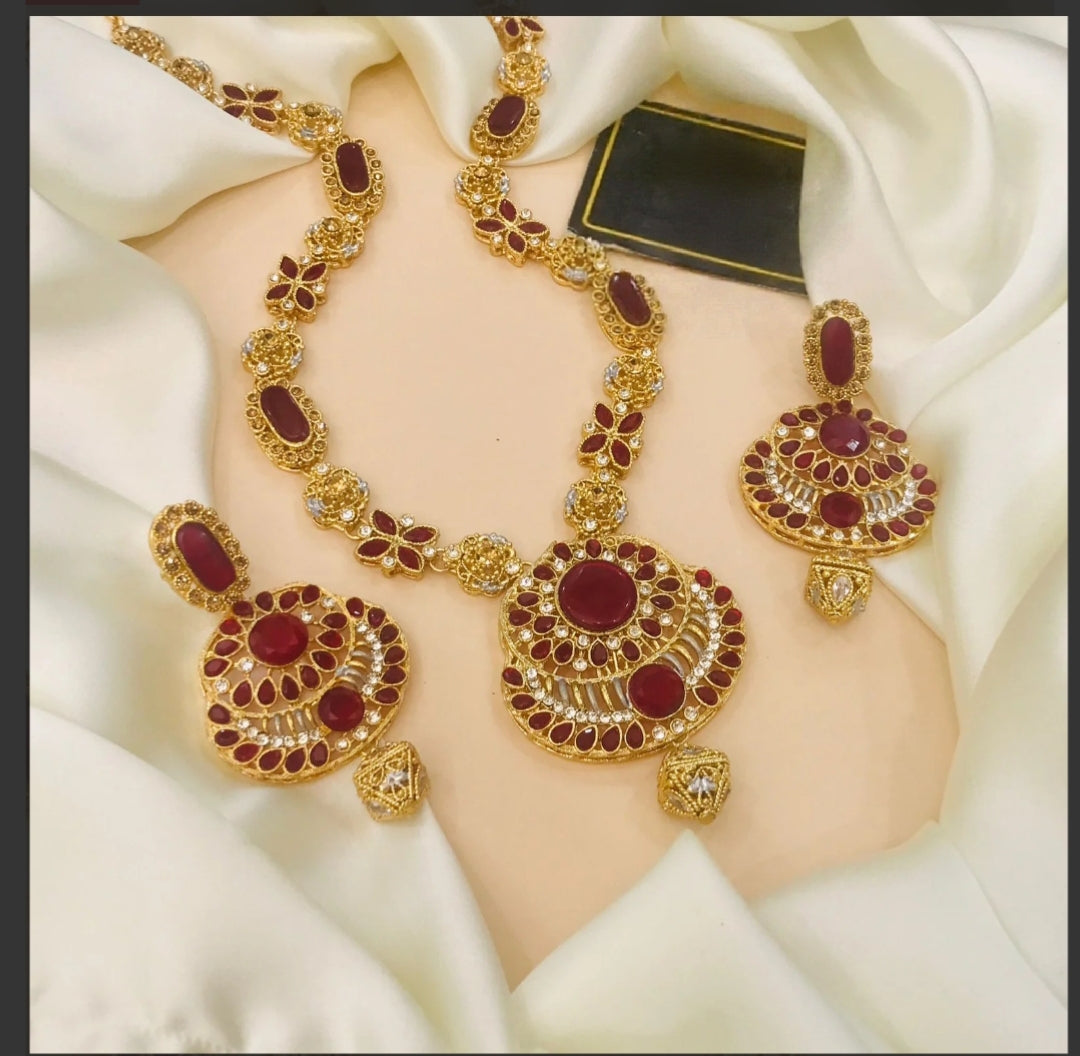 Turkish Mala Set (Maroon)