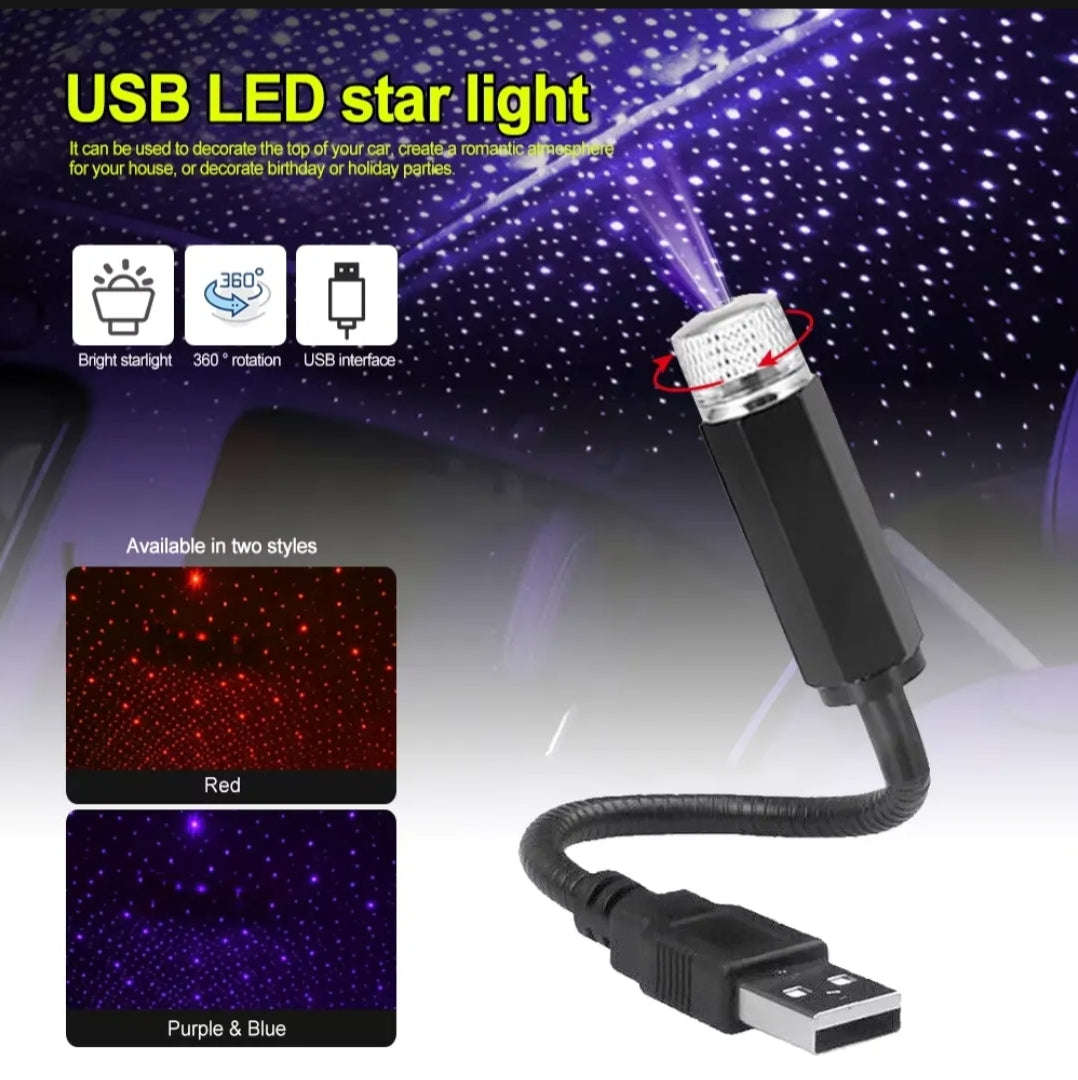 Galaxy lamp USB decoration