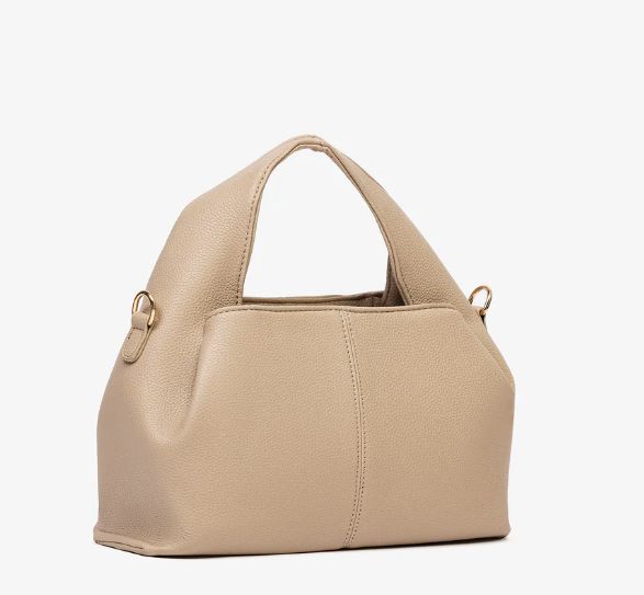 women's beige shoulder bag