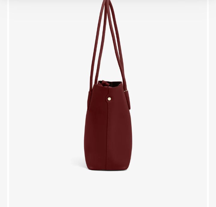 Women's Maroon Tote Bag