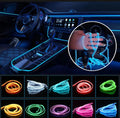 Car dashboard neon lights