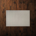 Silver Braided Design Plastic Placemats (Set of 2)
