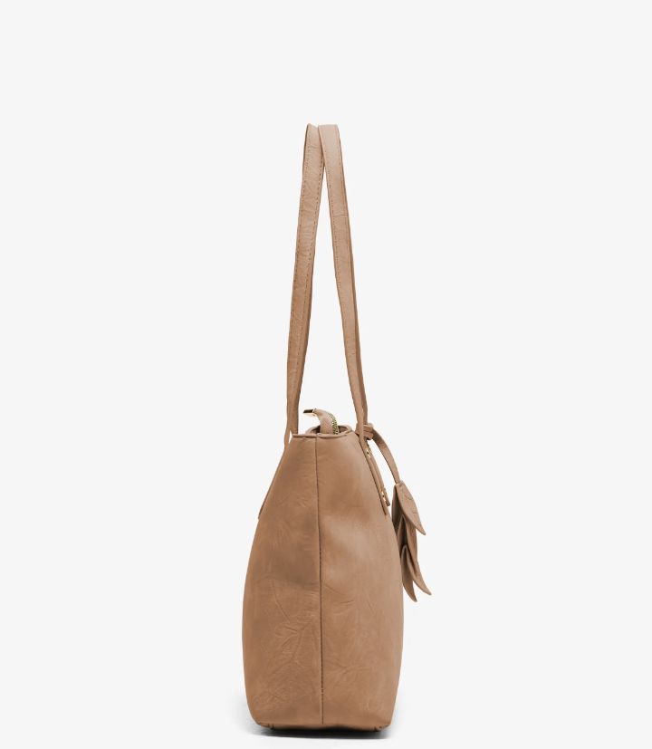 women's light brown Tote bag