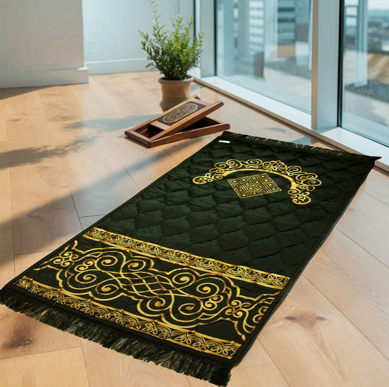 Velvet Foam Quilted Jai namaz