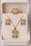 Zircon Locket Set
