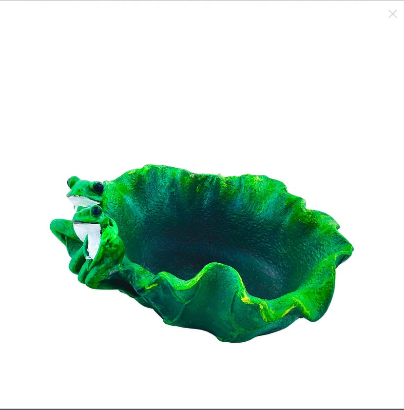 Frog Design Resin Bowl